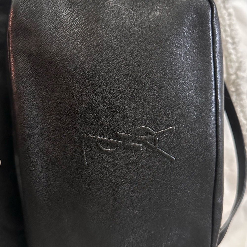 Saint Laurent Black Crossbody Bag with Tassel - Picture 3 of 5